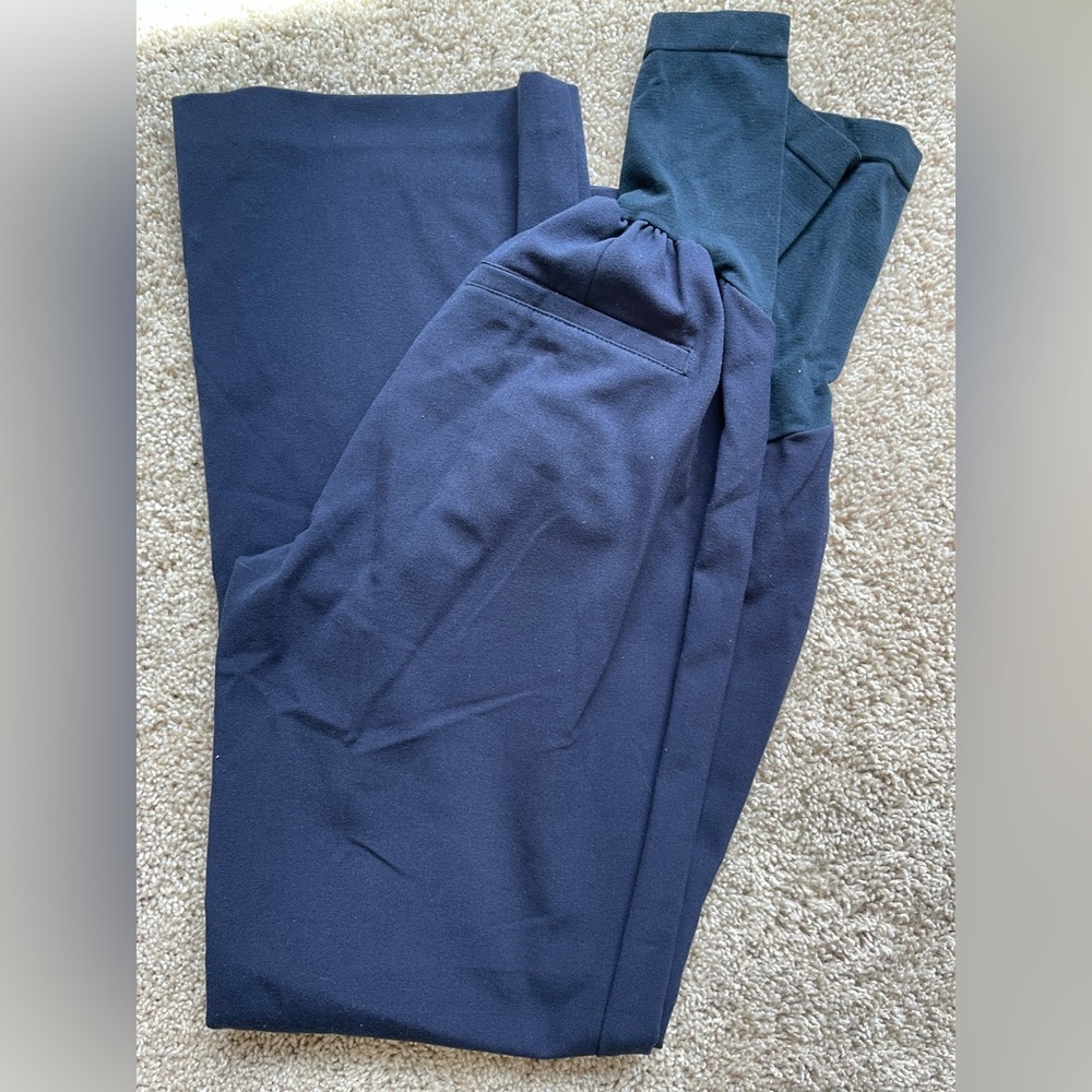 Maternity Navy Blue Pants